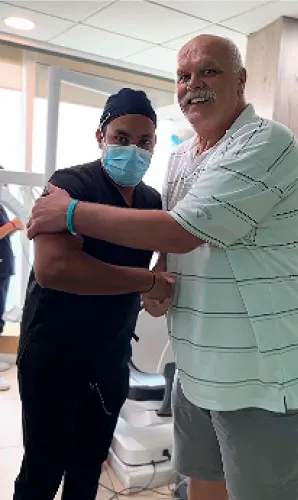 Video cover of all on 4 mexico patient's with happy smiles
